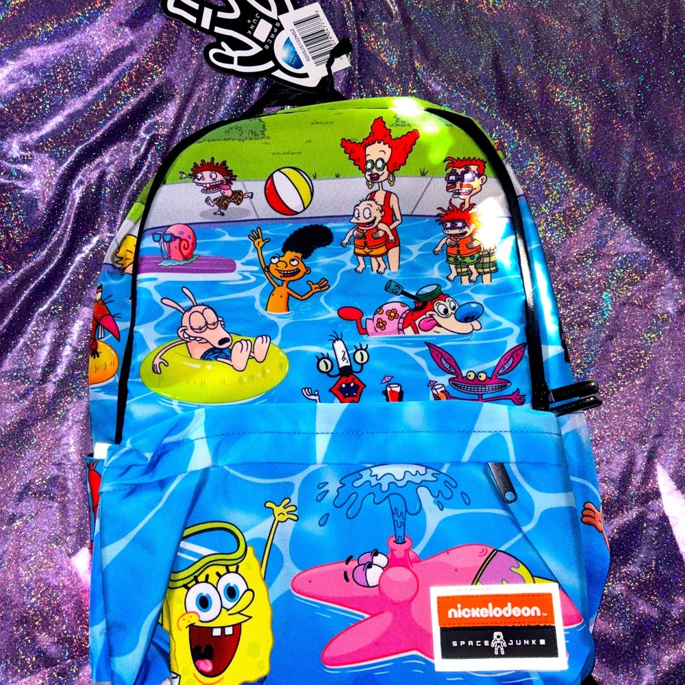 Nickelodeon Space junk Backpack